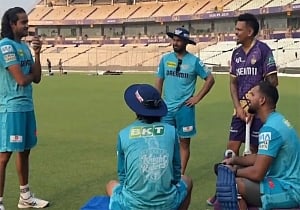 Narine meets his 'fanboy' Rathi as KKR, LSG look to sustain momentum