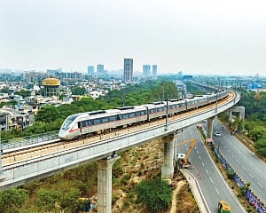 NCRTC introduces drone-based OHE monitoring on Namo Bharat corridor