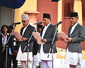 Nepal’s 4 newly-appointed ministers sworn in