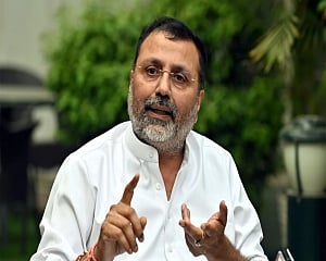 Nishikant Dubey slapped with a reprimand from the BJP