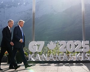 Now we are six: G7 leaders try to salvage their summit after Trump's early exit