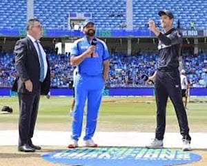 NZ opt to bat against India in Champions Trophy final