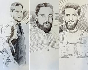 Pahalgam attack: Security agencies release sketches of three men
