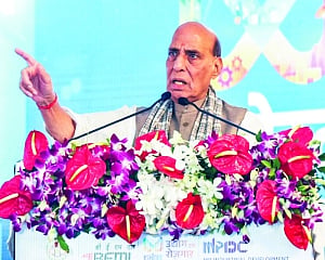 PM, Rajnath take jibe at Trump over tariffs