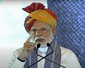 PM flags off Hisar-Ayodhya flight, claims Cong turned SCs, STs, OBCs into 'second-class citizens'
