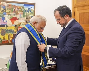 PM Modi conferred with Cyprus' highest civilian honour