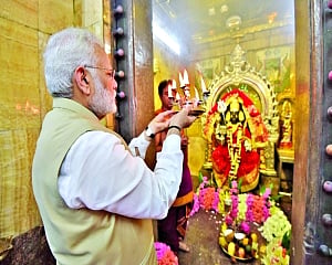 Prime Minister Narendra Modi invokes Nari Shakti