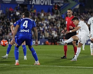 Real Madrid beats Getafe 1-0 in Spanish league ahead of Copa del Rey final against Barcelona
