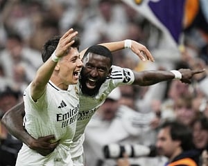 Real Madrid needs extra time to oust Real Sociedad and advance to Copa del Rey final