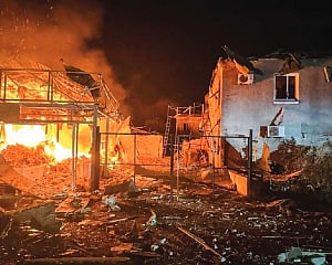 Russia, Ukraine fire drones, missiles and bombs