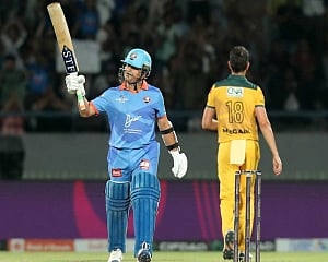 Sachin Tendulkar's fifty in vain as Australia beat India by 95 runs in International Masters League