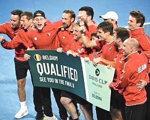 Spain rallies to reach the Davis Cup Final 8; US eliminated