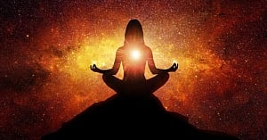 Stillness within, strength against worldly chaos