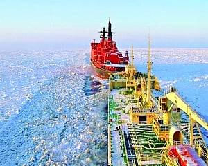 The northern sea route emerges as a climate-friendly trade corridor