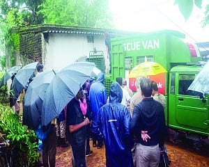 Tiger visit creates a spectacle in Jharkhand village
