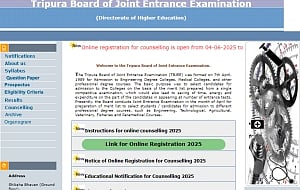 TJEE 2025 Counselling Registration Begins @tbjee.nic.in â€“ Apply Now, Check Full Process
