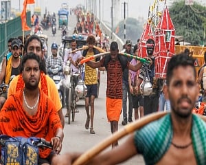 UP govt deploys over 10,000 female police personnel along Kanwar Yatra route