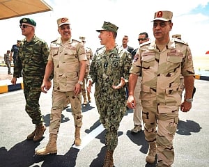 US military commander meets Syrian leader