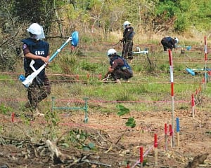US renews Cambodia demining aid despite budget cuts