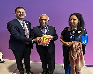 Vineet Kumar meets with President of Mauritius, strengthening Indo-Mauritius Digital Cooperation