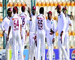West Indies levels series with a win against Pakistan in second test