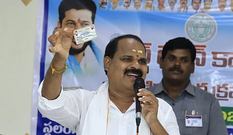 Shadnagar Congress MLA Veerlapally Shankar I Image source: Instagram/@VEERLAPALLY SHANKAR