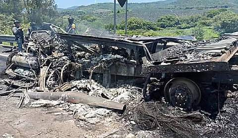 10 Killed after cargo truck rams multiple vehicles in Mexico