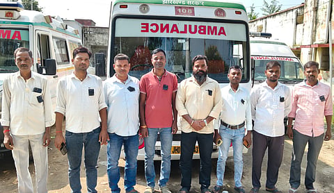 108 Ambulance employees begin phased agitation in State