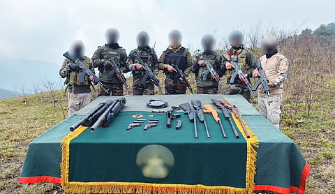 17 insurgents nabbed, arms and explosives seized in Manipur
