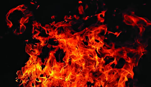 2 killed, 3 injured in fire at scrap storage plot