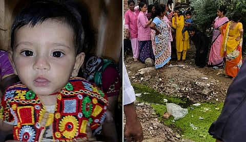 2-year-old dies after falling into rainwater-filled sewage pit in Pune