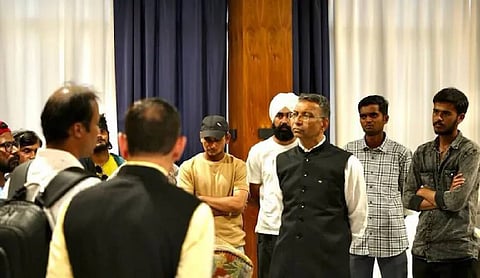 21 Indian crew members of MT Settebello return home after rescue operation off Oman Coast