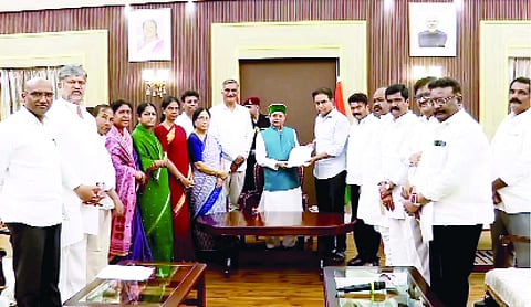22 BRS MLAs suspended from Telangana Assembly