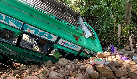 23 Pilgrims injured after mini bus falls into Gorge in J&K’s Kathua