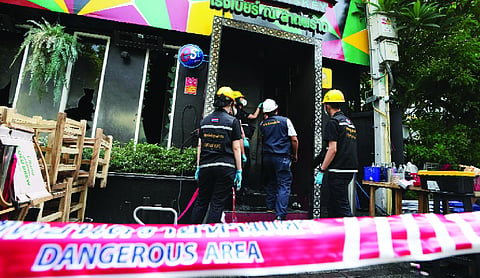27 killed, 25 critical in massive fire at Bangkok music Bar