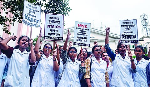 3 more held for Kolkata NEET protest violence, arrest count rises to 14