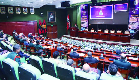 3rd edition of tri-services future warfare course from February 25