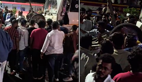 4 killed as car overturns and collides with truck on highway in Maharashtra