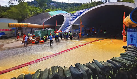 4 killed in China highway tunnel blast