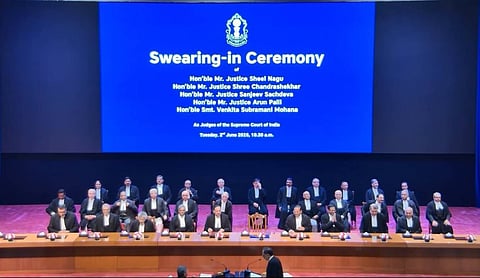 5 new Supreme Court Judges take oath