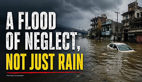 A flood of neglect, not just rain