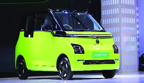 A new take on urban mobility with MG Comet EV