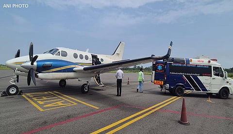AAI team successfully handles emergency medical flight operation at Pantnagar Airport