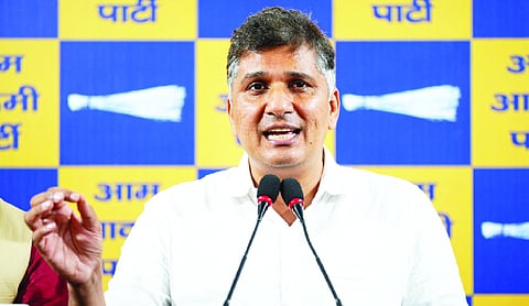 AAP files graft complaint against PWD Minister Parvesh Verma over Rs 23-cr road project, seeks FIR