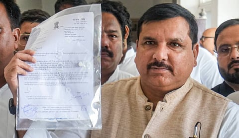 AAP MP Sanjay Singh to submit documents to SIT in Ram Temple Donation probe