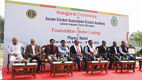 ACA inaugurates cricket ground, pavilion and academy at Barpeta