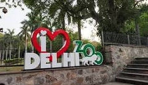 File photo: The entrance to the National Zoological Park in Delhi, NEW DELHI. (PTI Photo)