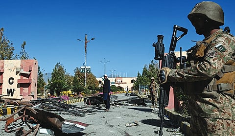 Afghan mortar shell kills Pakistani civilian