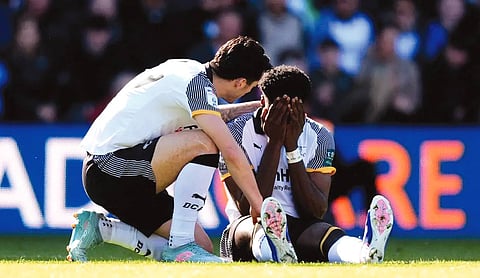 Agyemang’s World Cup hopes clouded after stretcher exit