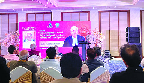 AI should serve justice, not rule it: Justice Manmohan